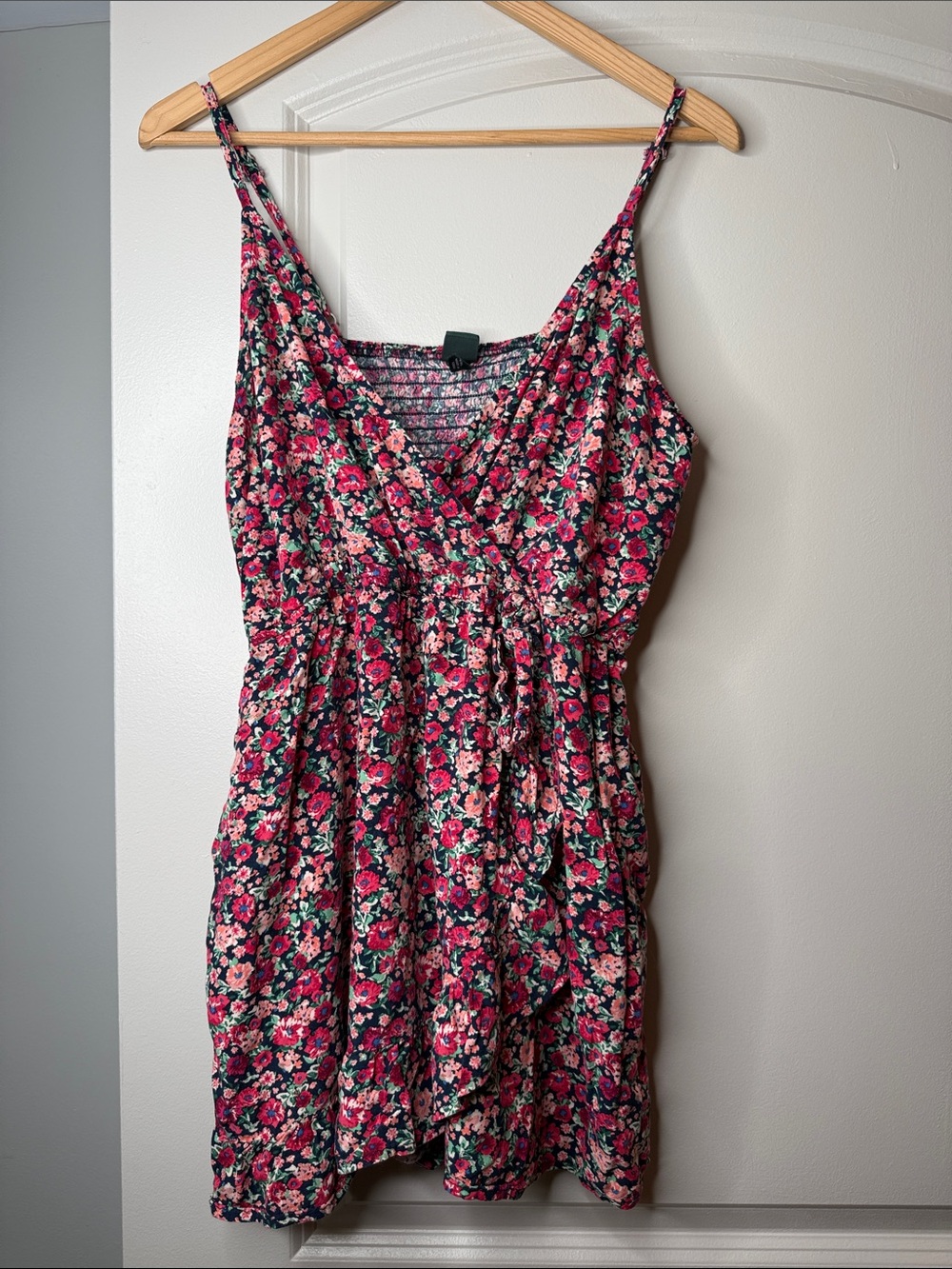 Wild Fable Floral Romper | XXL | Adjustable Straps | Pockets | Boho Cottagecore